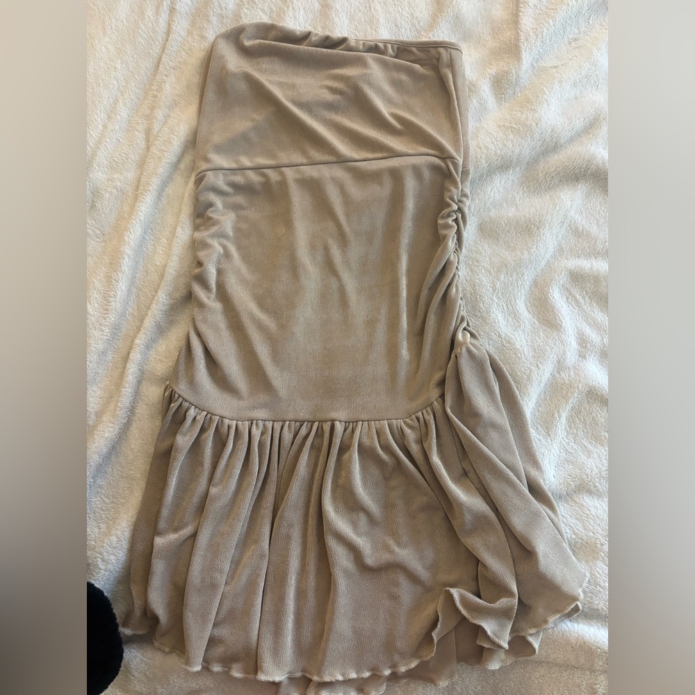 Strapless Mini Dress